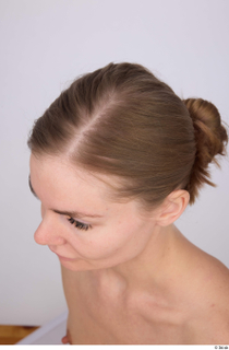 Riva brown hair messy bun 0002.jpg